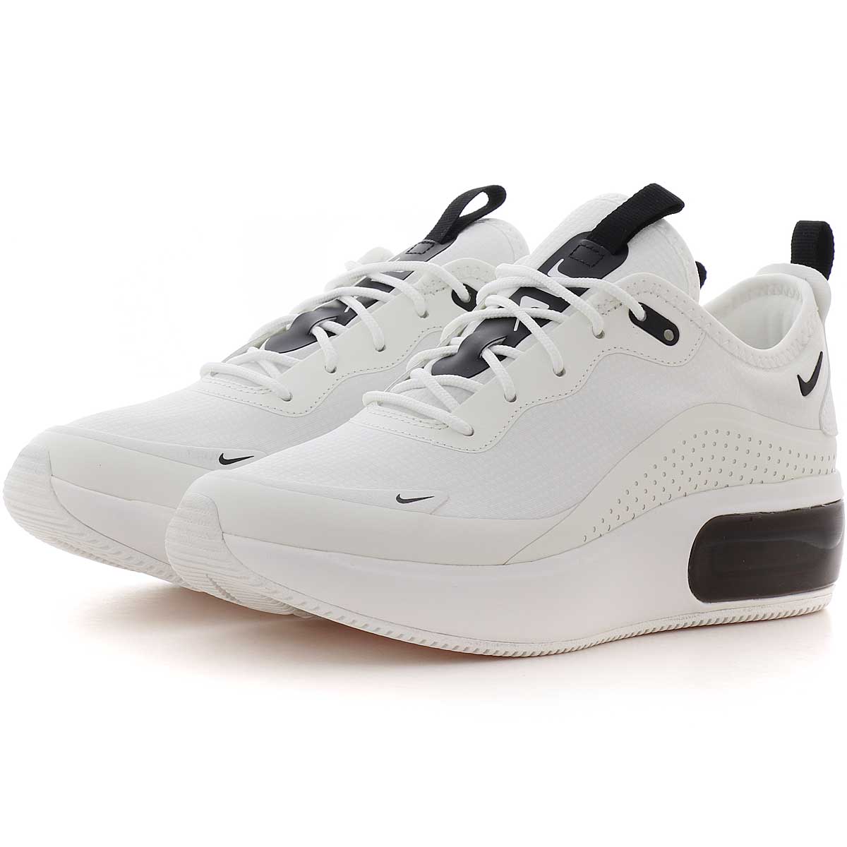 Nike Air Max Dia белые с черным (35-39 